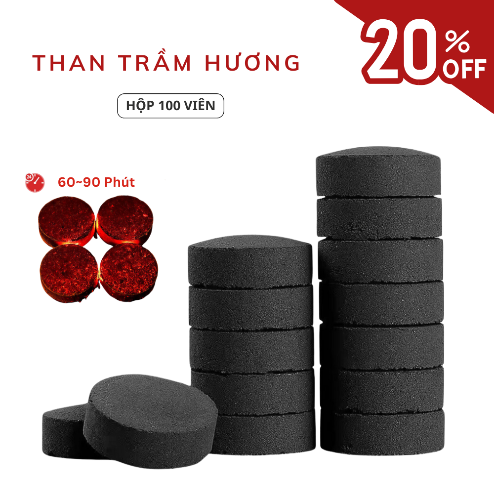 Than Hoạt Tính Trầm Hương 